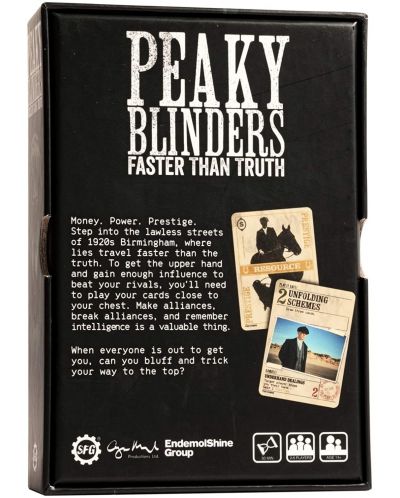 Društvena igra Peaky Blinders: Faster than Truth - obiteljska - 5