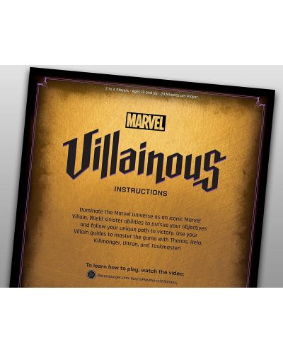 Društvena igra Marvel Villainous - Infinite Power - 7