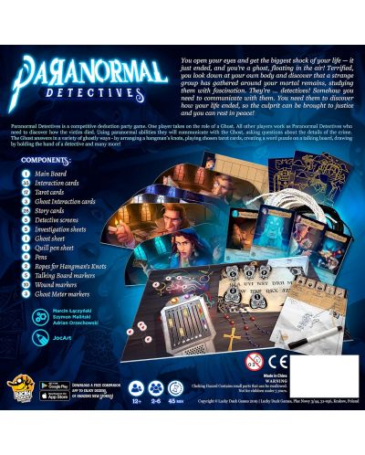 Društvena igra Paranormal Detectives - obiteljska - 3