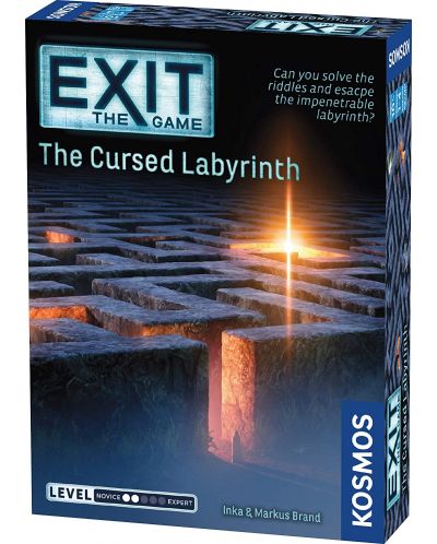 Društvena igra Exit: The Cursed Labyrinth - obiteljska - 1