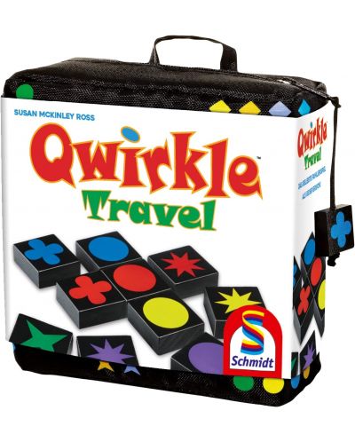 Društvena igra za dvoje Qwirkle: Travel - obiteljska - 1