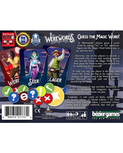 Društvena igra Werewords - zabavna - 2