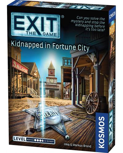 Društvena igra Exit: Kidnapped in Fortune City - obiteljska - 1