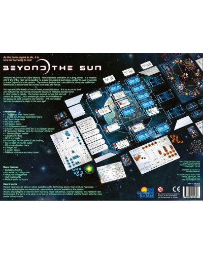 Društvena igra Beyond the Sun - strateška - 2