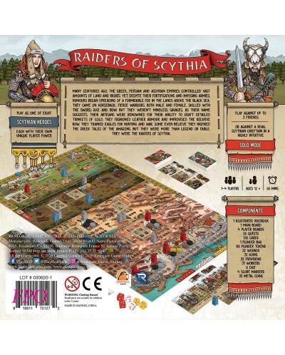 Društvena igra Raiders of Scythia - strateška - 2
