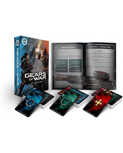 Društvena igra za dvoje Gears Of War: The Card Game - strateška - 2