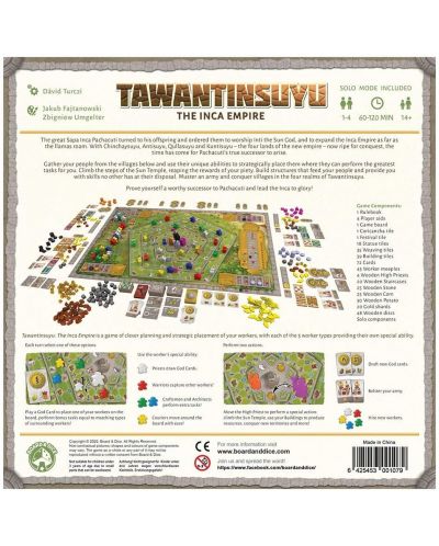 Društvena igra Tawantinsuyu: The Inca Empire - strateška - 2