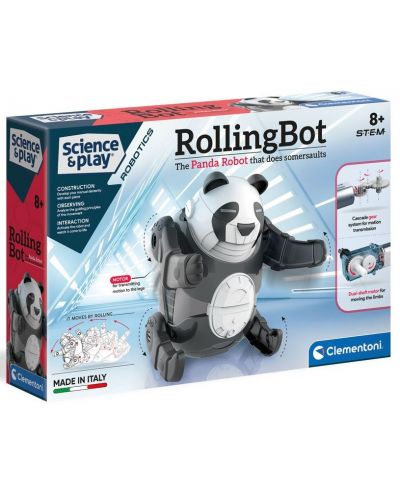 Znanstveni set Clementoni Science & Play – Rolling Bot, panda - 1