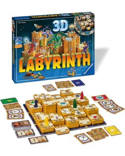Društvena igra Ravensburger 3D Labyrinth - dječja - 2