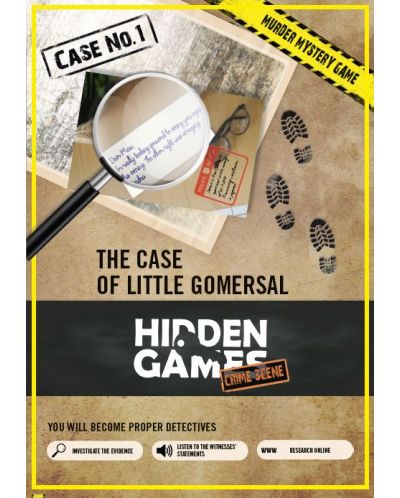 Društvena igra Hidden Games Crime Scene: The Little Gomersal Case - obiteljska - 1