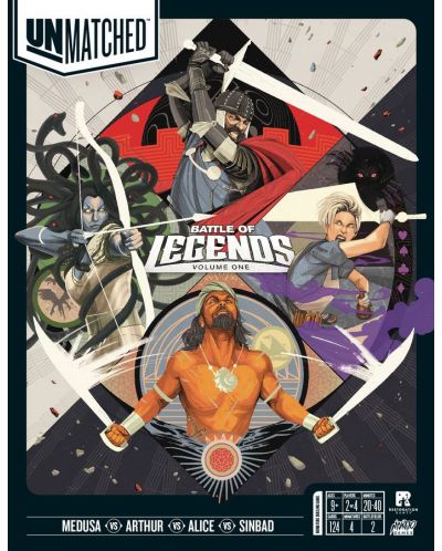 Društvena igra Unmacked: Battle of Legends, vol. 1 - 1
