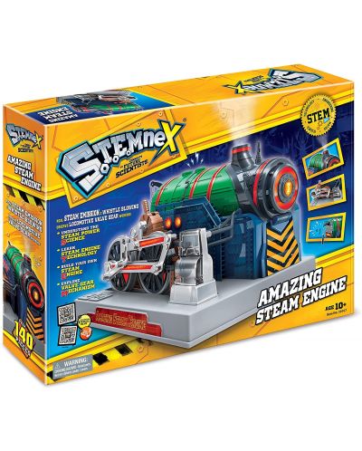 Znanstveni STEM komplet Amazing Toys Stemnex - Motor parne lokomotive - 1