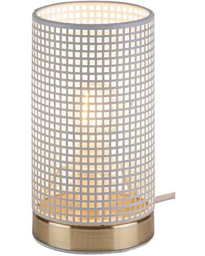 Stolna svjetiljka Rabalux - Boogie, bijela, 25W - 2