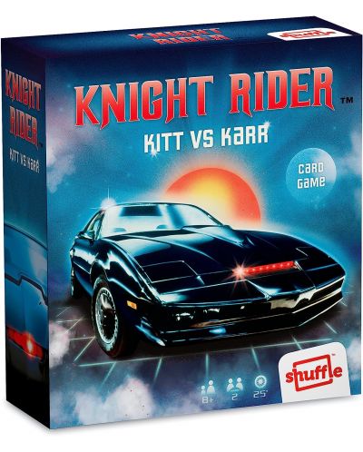 Društvena igra za dvoje Knight Rider: Kitt vs Karr - dječja - 1