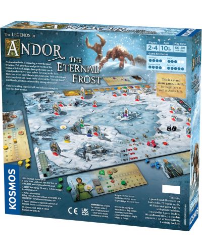 Društvena igra The Legends of Andor: The Eternal Frost - kooperativna - 2