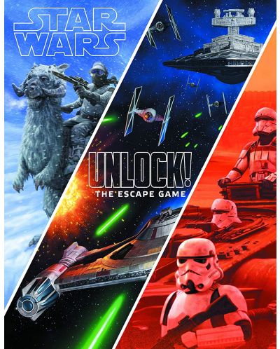 Društvena igra Unlock! Star Wars Escape Game - obiteljska - 2