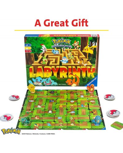 Društvena igra Ravensburger - Pokémon Labyrinth - dječja - 2