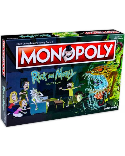 Društvena igra Hasbro Monopoly - Rick and Morty Edition - 1