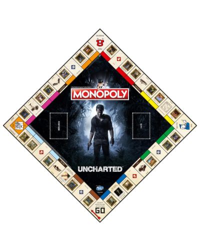Društvena igra Hasbro Monopoly - Uncharted - 4