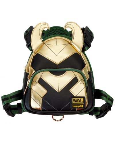 Oprsnica za pse s ruksakom Loungefly Marvel: Loki - Loki, veličina M - 1