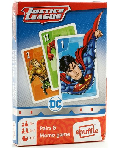 Društvena igra Cartamundi: Черен Петър, Justice League - dječja - 1