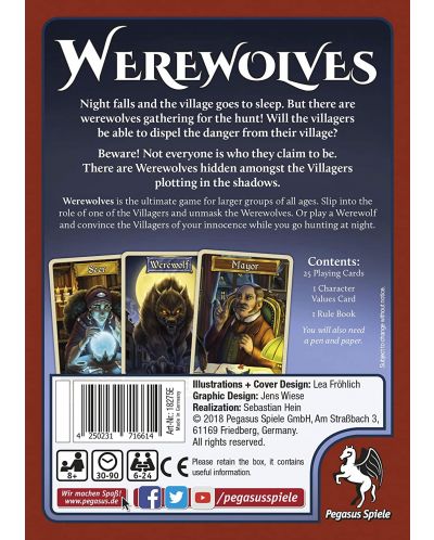Društvena igra  Werewolves (New Edition) - party - 2