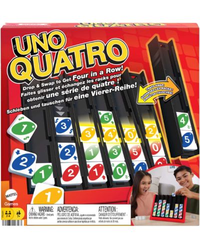Društvena igra Uno Quatro - obiteljska - 1