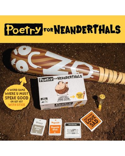 Društvena igra Poetry for Neanderthals - zabava - 5