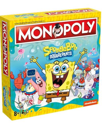 Društvena igra Monopoly - Spužva Bob Skockani - 1