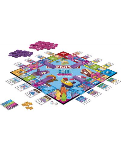 Društvena igra Monopoly Fall Guys (Ultimate Knockout Edition) - Dječja - 3