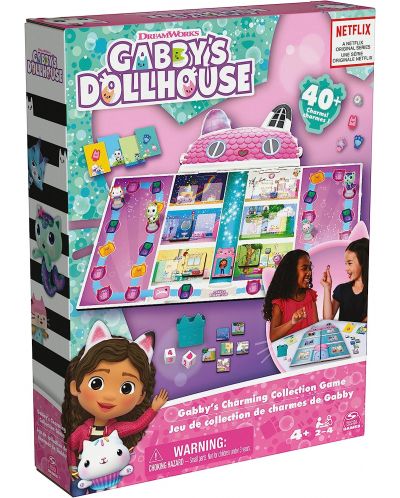 Društvena igra Gabby's Dollhouse: Gabby's Charming Collection Game - dječja - 1