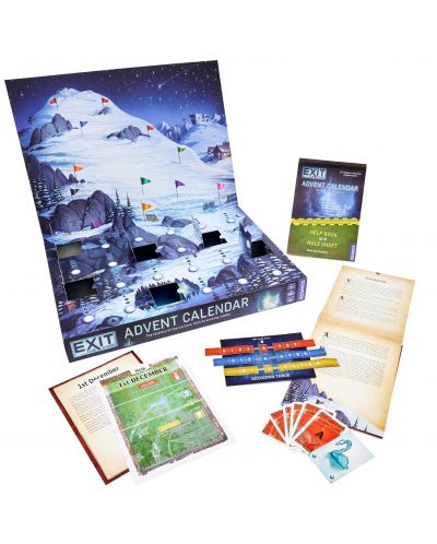 Društvena igra EXiT Advent Calendar: The Mystery of the Ice Cave - zadruga - 6