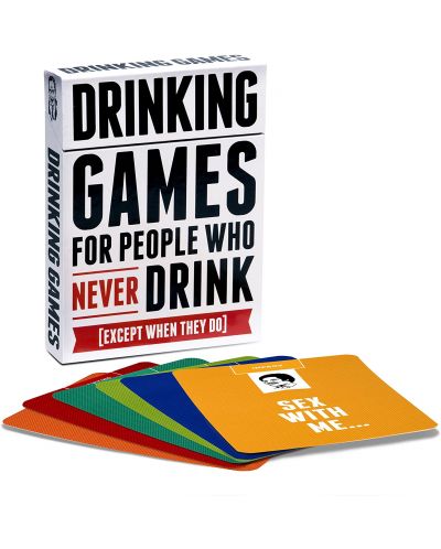 Društvena igra Drinking Games for People Who Never Drink (Except When They Do) - zabava - 2