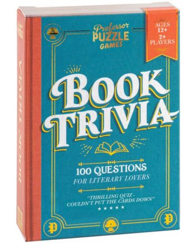 Društvena igra Professor Puzzle - Book Trivia - 1