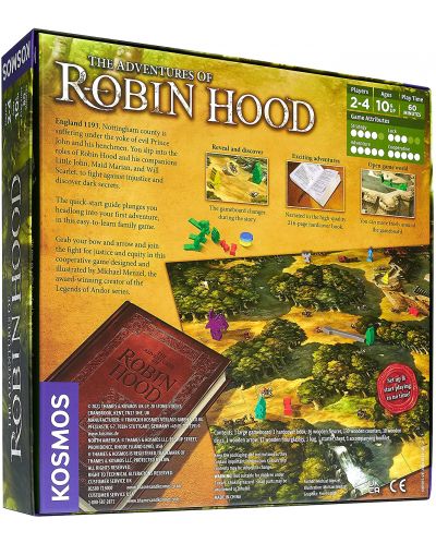 Društvena igra The Adventures of Robin Hood - obiteljska - 3