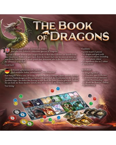 Društvena igra The Book of Dragons - obiteljska - 2