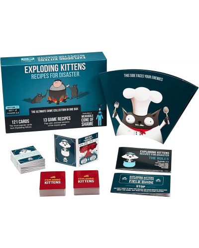 Društvena igra Exploding Kittens: Recipes For Disaster - zabava - 4
