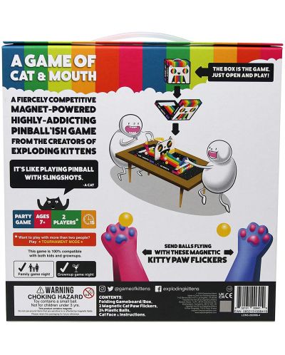 Društvena igra za dvoje A Game of Cat & Mouth - zabava - 3