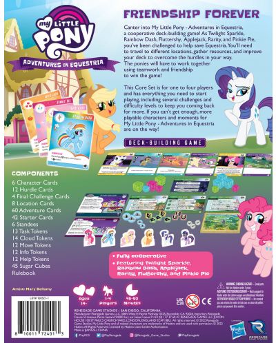 Društvena igra My Little Pony DBG: Adventures in Equestria - kooperativna - 2