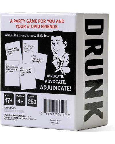 Društvena igra Drunk Stoned or Stupid - zabava - 2