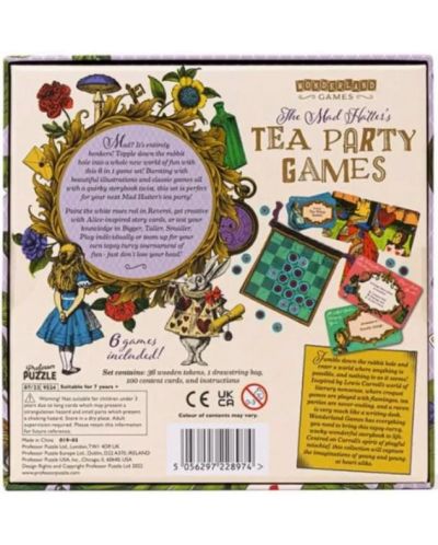 Društvena igra The Mad Hatter's Tea Party Games - obiteljska - 2