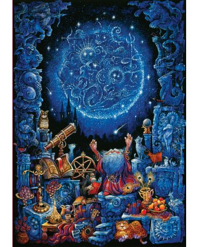 Neonska slagalica Art Puzzle od 1000 dijelova - Astrologija - 2