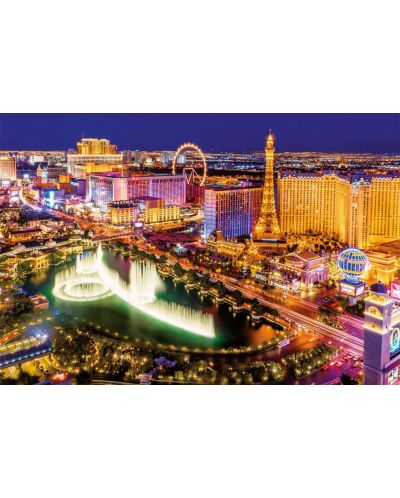 Neonska slagalica Educa od 1000 dijelova - Las Vegas   - 2
