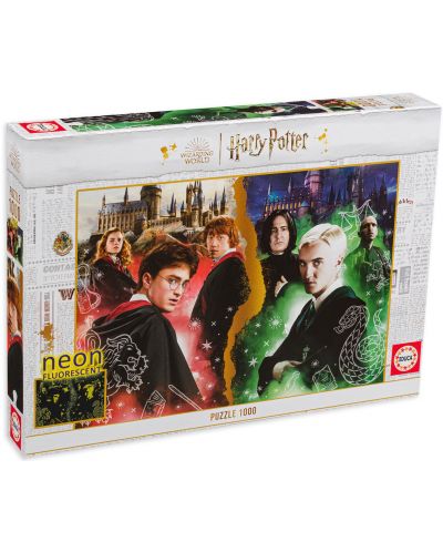 Neonska slagalica Educa od 1000 dijelova - Harry Potter - 1