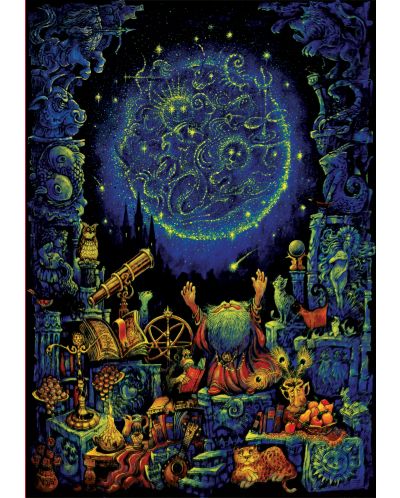 Neonska slagalica Art Puzzle od 1000 dijelova - Astrologija - 3