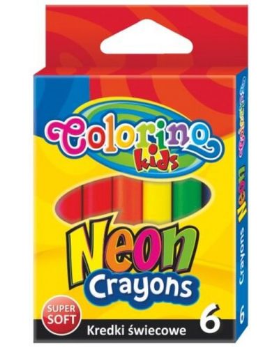 Neonske pastele Colorino Kids - 6 boja - 1