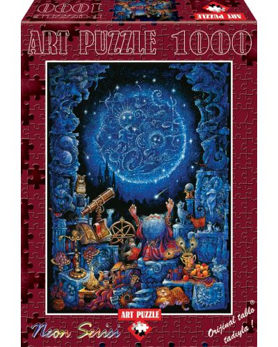 Neonska slagalica Art Puzzle od 1000 dijelova - Astrologija - 1