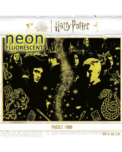 Neonska slagalica Educa od 1000 dijelova - Harry Potter - 3
