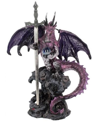 Nož za pisma Nemesis Now Adult: Dragons - Purple Dragon, 22 cm - 1