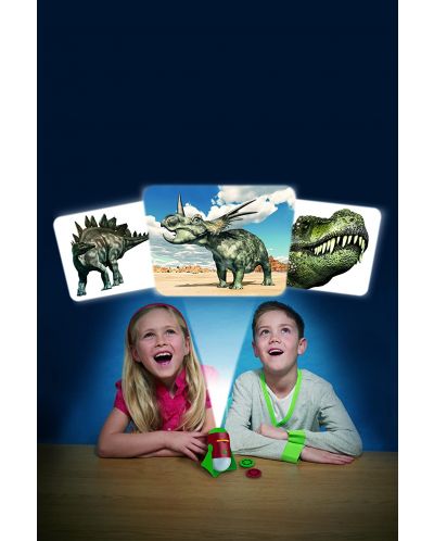 Didaktička igračka Brainstorm - Projektor i noćna lampa, dinosaur - 3